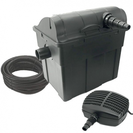 Kit filtration bassin 90000 litres 18 watts stérilisateur 70 watts pompe  helloshop26 16_0001362 - Conforama
