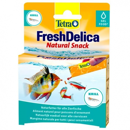 TETRA FreshDelica Natural Snack Krill - 48g Aqua Store