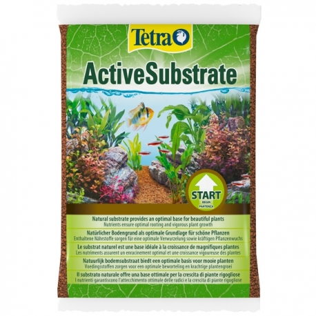 TETRA ActiveSubstrate 3L. Substrat naturel pour aquarium