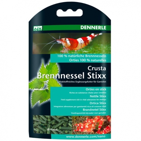 DENNERLE Nano Crusta Stixx aux orties - 30 g