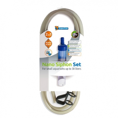 SUPERFISH Nano-Siphon Set - Siphon cloche pour nano-aquarium Aqua Store