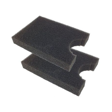 PRIME AQUATIC Mousses pour filtre Gravity Line 9000 - 2 mousses noires Aqua Store