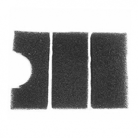 PRIME AQUATIC Mousses pour filtre Gravity Line 12000 - 3 mousses noires Aqua Store