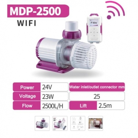 JEBAO JECOD MDP-2500 + Contrôleur WIFI - Débit maxi. : 2500 L/H