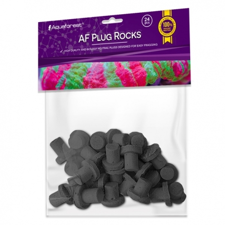 AQUAFOREST Plug Rock Black - Plug de bouturage noirs - Lots de 24