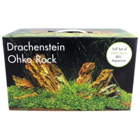 AQUA DECO Dragon Stone Box 80 L - Lot de roches naturelles pour aquarium