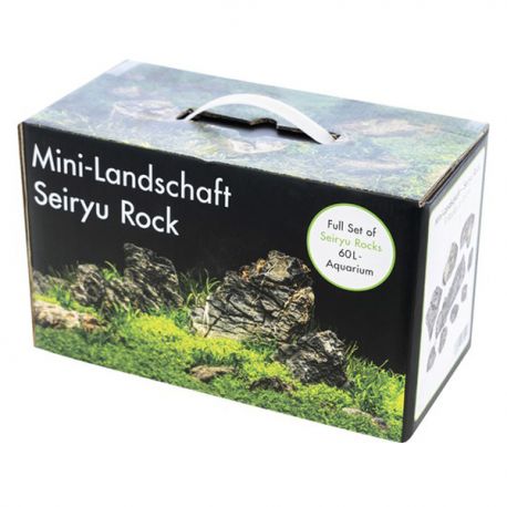 AQUA DECO Mini Landscape Box 60 L - Lot de roches naturelles pour aquarium