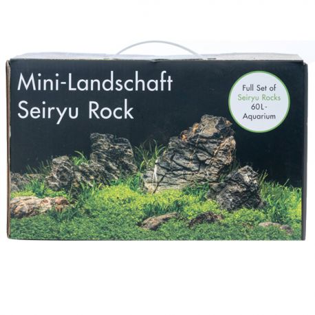 AQUA DECO Mini Landscape Box 60 L - Lot de roches naturelles pour aquarium