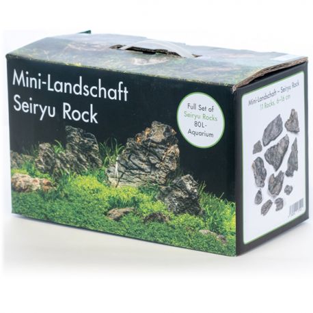AQUA DECO Mini Landscape Box 80 L - Lot de roches naturelles pour aquarium