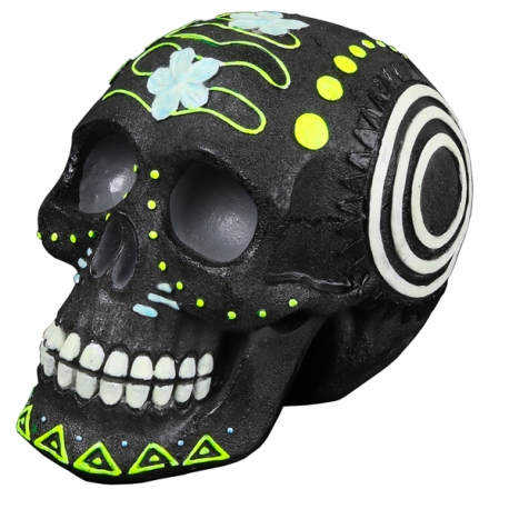 AQUA DELLA Dia De los Muertos - Décoration pour aquarium - 16,7 x 11,7 x 13,2 cm Aqua Store
