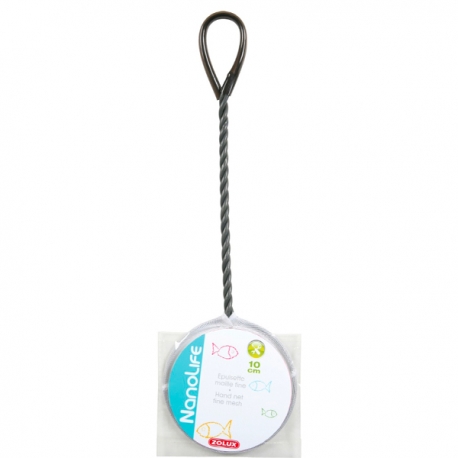 ZOLUX Epuisette ronde pour aquarium - Mailles fines - 10 cm Aqua Store