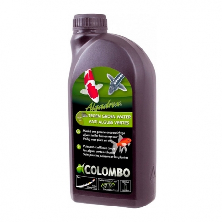 COLOMBO ALGADREX - Anti eau verte pour bassin - 1000 ml