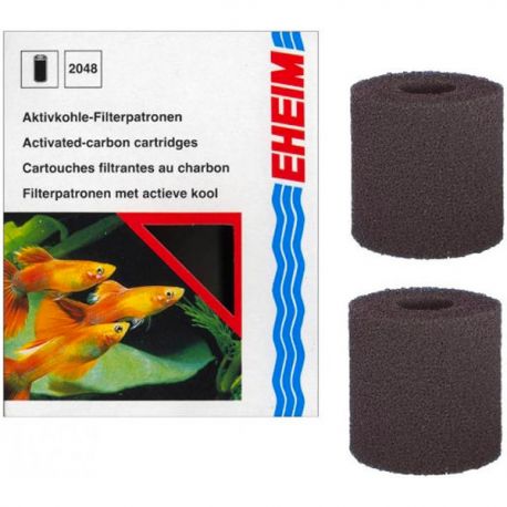 Image 1 - EHEIM Mousse charbon pour filtre PowerLine 200 - Lot de 2 Aqua Store