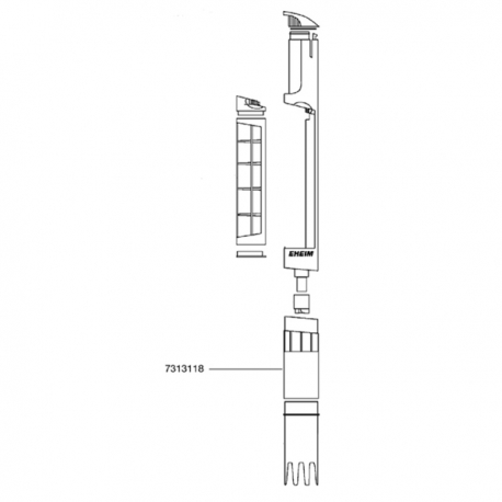 EHEIM 7313118 - Cache turbine Quick Vacpro