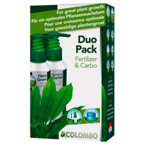 COLOMBO Flora-Grow Duo Pack - Engrais pour aquarium - 2 x 250ml