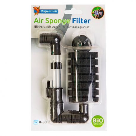 SUPERFISH Air Sponge Filter - Filtre exhausteur à air pour aquarium Aqua Store