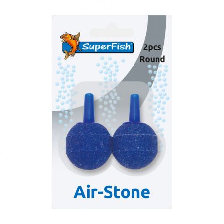 2 Diffuseurs d'Air pour Aquarium Bulleur Pierre Air Stone Bulles