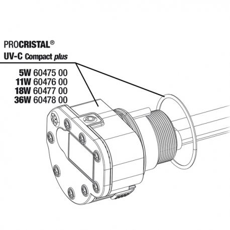 JBL Ballast UV-C compact PROCRISTAL PLUS 36 W