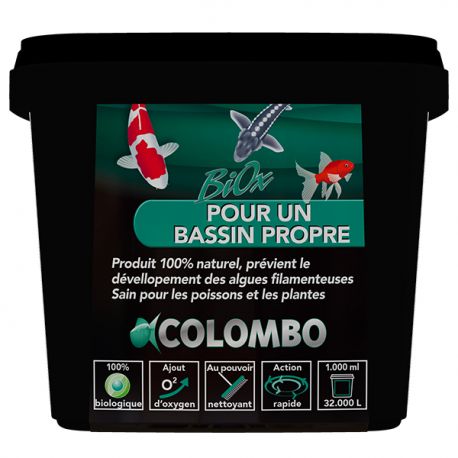 COLOMBO BiOx - Traitement préventif contre les algues - 1000 ml Aqua Store