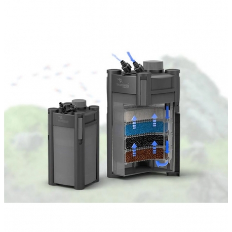 Image 1 - Aquarium AQUATLANTIS Splendid 150 noir tout équipé - 362 litres Aqua Store