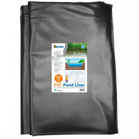 SUPERFISH PondLiner - Bache PVC épaisseur 0,5 mm - 4x4 m Aqua Store