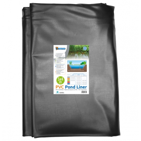 SUPERFISH PondLiner - Bache PVC épaisseur 0,5 mm - 5x4 m Aqua Store