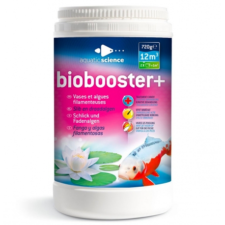 AQUATIC SCIENCE BioBooster +12000 - Bactéries Bassin - 720 g