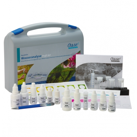OASE AquaActiv kit "Pro" d'analyse de l'eau - Mallette de tests