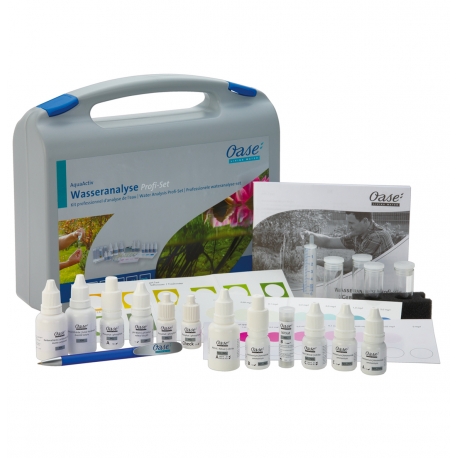 OASE AquaActiv kit "Pro" d'analyse de l'eau - Mallette de tests Aqua Store