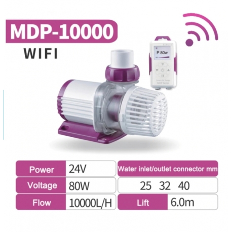 Image 1 - JEBAO JECOD MDP-10000 + Contrôleur WIFI - Débit maxi. : 10000 L/H Aqua Store