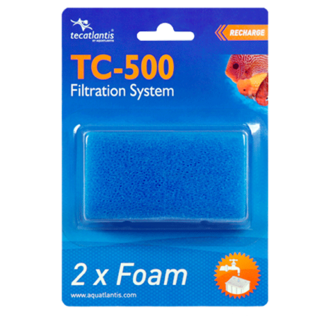 AQUATLANTIS Foam TC-500, recharges filtre pour Aqua Tortum 75