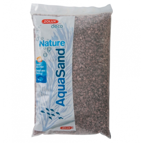 ZOLUX Aquasand Grès Rouge - Sable pour aquarium - 5 kg