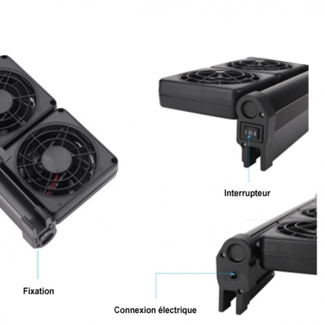 Image 1 - AQUAPERFEKT Power Fan 6 - Ventilateurs pour aquarium Aqua Store