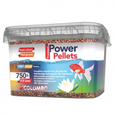 COLOMBO Power Pellets - Granulés 3mm - 2,5 L (750 g)