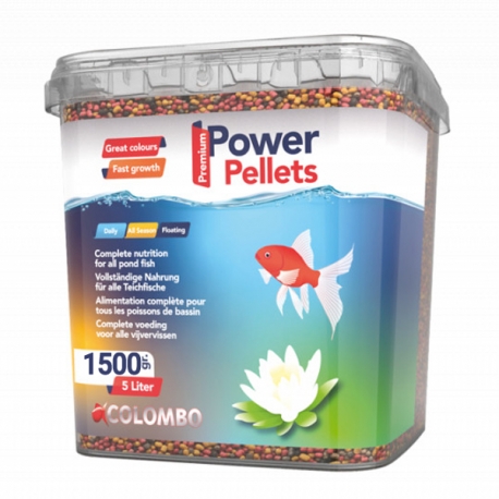 COLOMBO Power Pellets - Granulés 3mm - 5 L (1500 g)