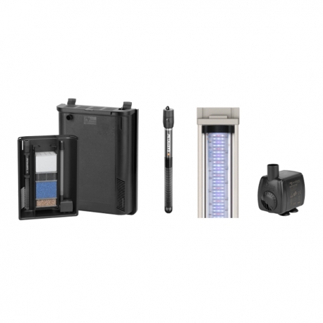 Image 1 - Aquarium AQUATLANTIS Splendid 120 Noir tout équipé - 293 litres Aqua Store