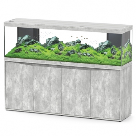 Aquarium AQUATLANTIS Splendid 200 Gris Béton tout équipé - 604 litres