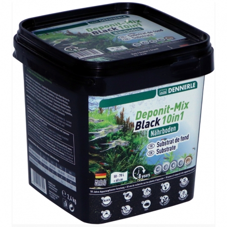 DENNERLE Deponit-Mix Black 10 en 1 - 9,6 kg