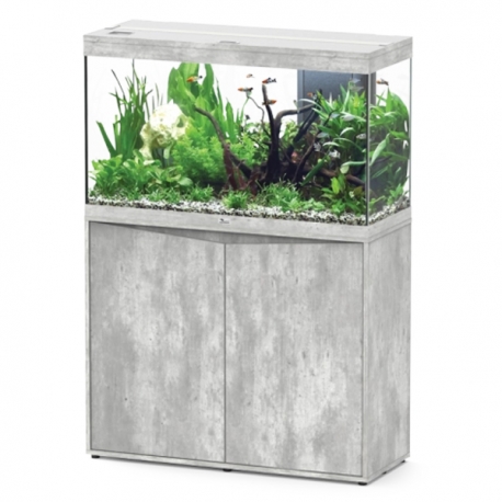 Aquarium AQUATLANTIS Splendid 100 Gris Béton tout équipé - 247 litres