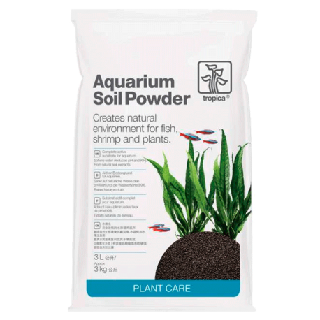 TROPICA Aquarium Soil Powder - 3 L