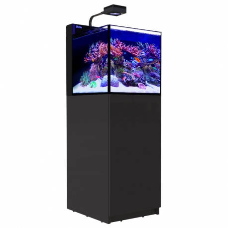 Aquarium RED SEA Max Nano PENINSULA + Meuble noir + Eclairage ReefLED Aqua Store