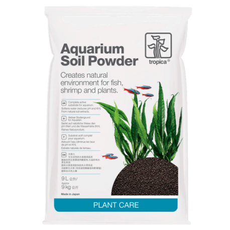 TROPICA Aquarium Soil Powder - 9 L Aqua Store