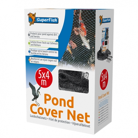 SUPERFISH Filet Protection Bassin 3x2m + 10 piquets Aqua Store