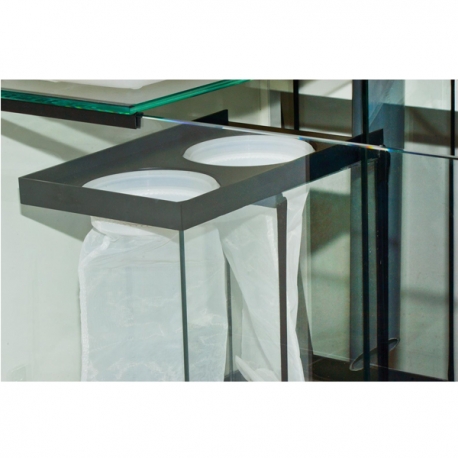 Image 4 - Aquarium AQUA MEDIC Armatus Lagoon 400 + meuble blanc - 355 Litres Aqua Store