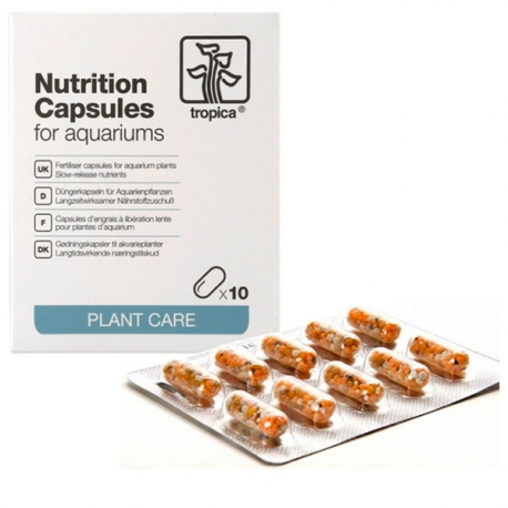 TROPICA Nutrition Capsules Engrais en capsules pour aquarium