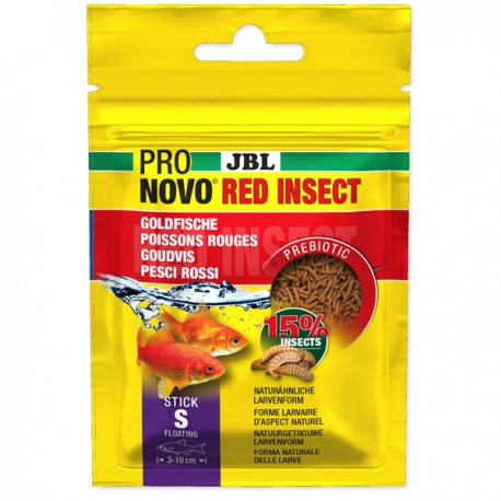 JBL ProNovo Red Insect Sticks S - 10 g - 20 ml