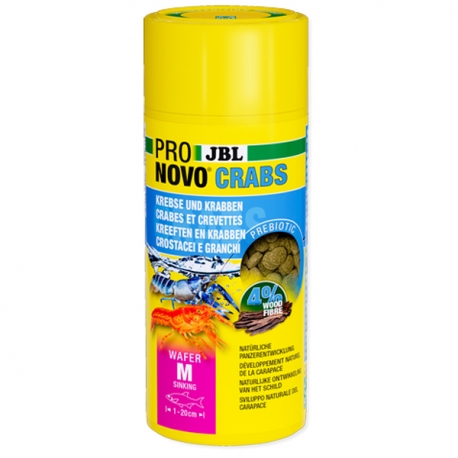 JBL ProNovo Crabs Wafer M - 125 g - 250 ml