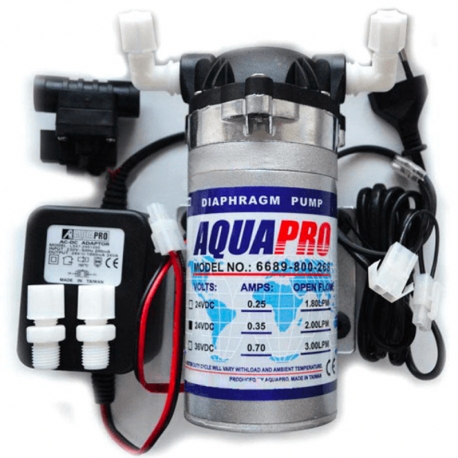 Osmoseur pour aquarium 380 L/Jour- 100 GPD pompe booster