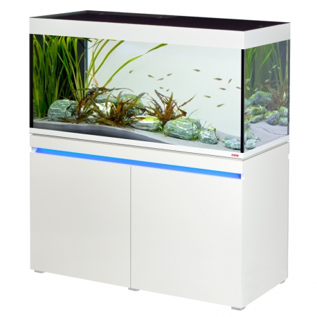 Aquarium EHEIM Incpiria 430 Duo avec meuble - Couleur Blanc Alpin