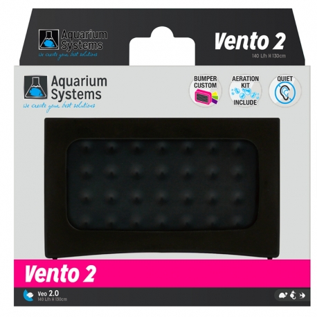 AQUARIUM SYSTEM Vento 2 - Kit d'aération pour aquarium - 140 L/H